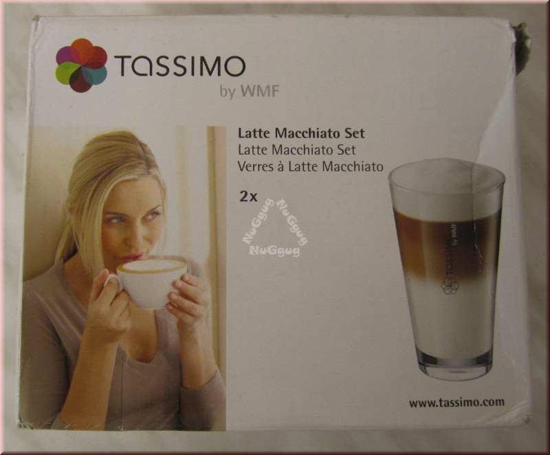 Latte Macchiatto Gläser, 2 Stück, von Tassimo by WMF