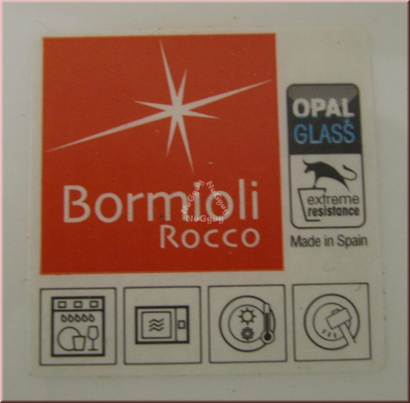 Teller Set "Parma", 18-teilig, weiß, Opalglas, von Bormioli Rocco