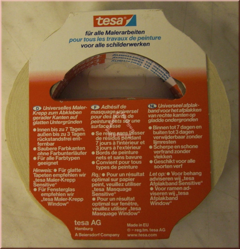 tesa Maler Krepp Classic, 50m x 19mm