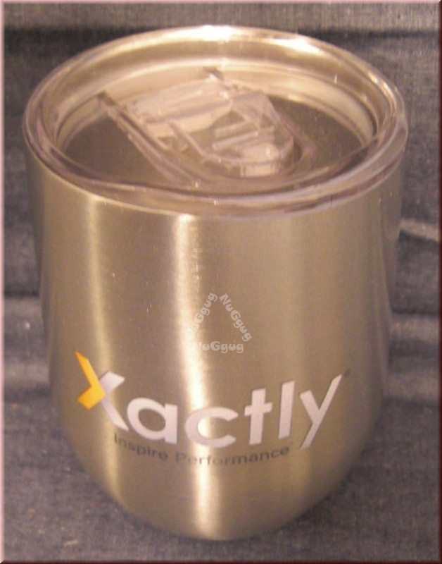 Kaffeebecher "Xactly Inspire Performance", doppelwandig, Edelstahl, Kaffeepot, Kaffeetasse