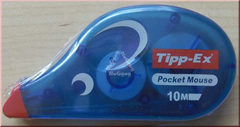 Tipp-Ex Pocket Mouse, Korrekturroller 4,2 mm, weiß, 10 Meter