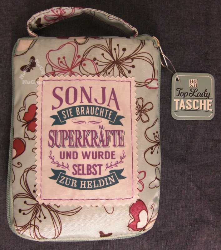 Einkaufstasche "Sonja", Top Lady Tasche, 40 x 35 cm, Falttasche