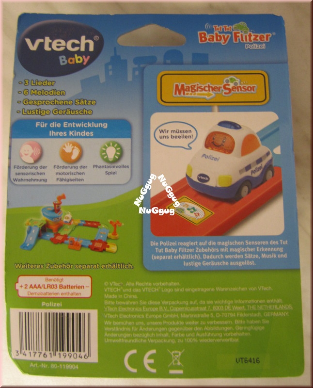 Tut Tut Baby Flitzer Polizei von vtech