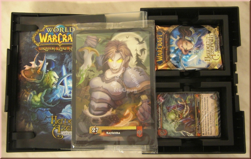 World of Warcraft "Helden von Azeroth" Starter Deck, 1. Auflage, deutsche Ausgabe