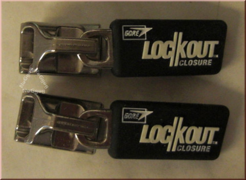 Gore Lockout Closure Zipper, 2 Stück
