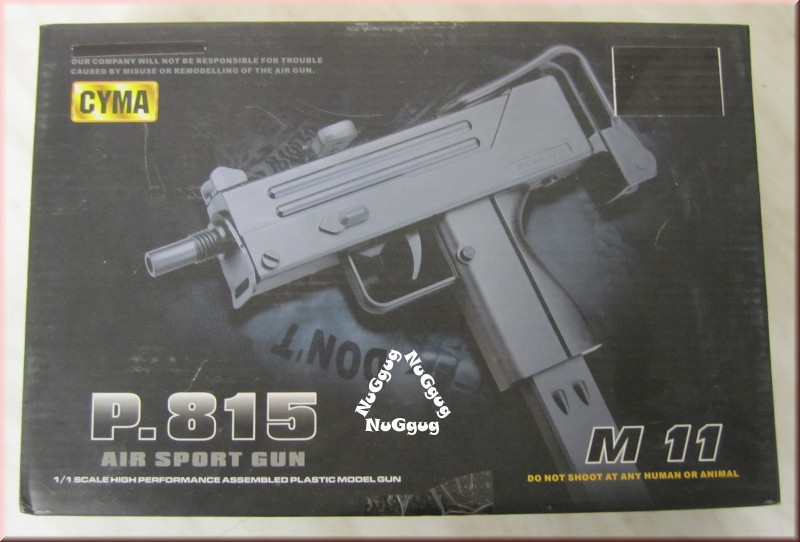 Air Sport Gun P.815, Softair Uzi P815 Maschinenpistole mit 6 mm Munition