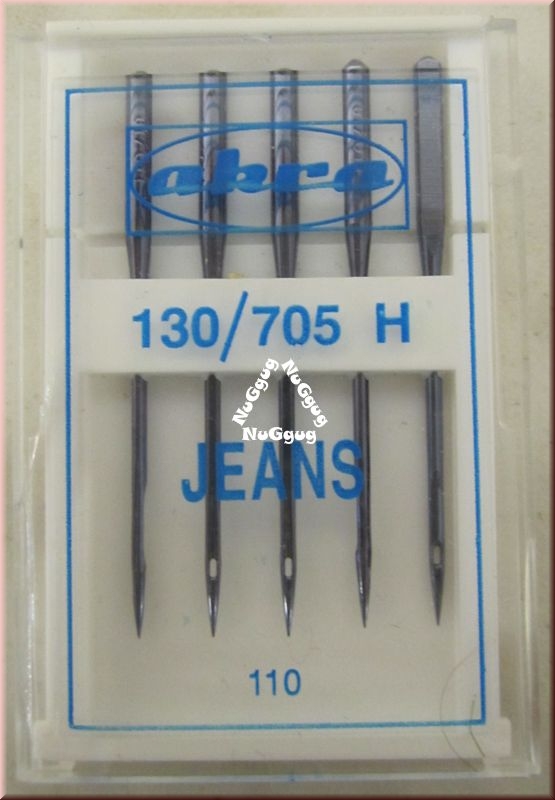 Nähmaschinennadeln Akra 110, Jeans 130/705 H