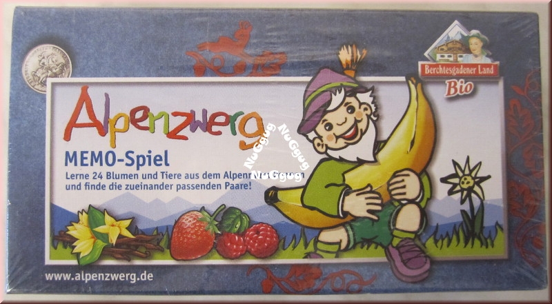 Alpenzwerg MEMO-Spiel