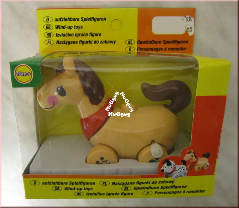 Aufziehbare Spielfigur Pferd