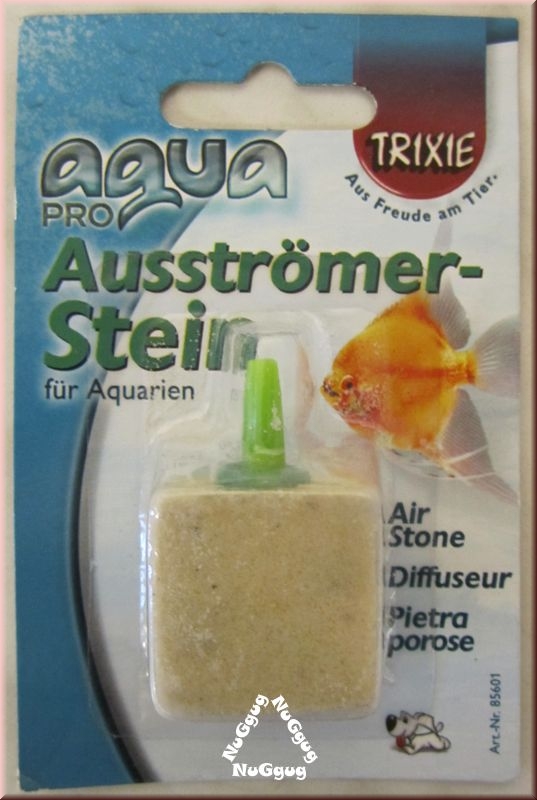 Ausströmer-Stein für Aquarien, 25 x 25 x 25 mm