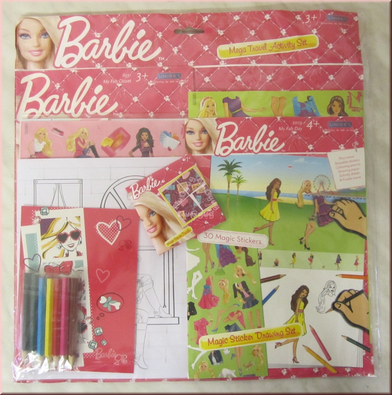 Barbie Mega Travel Activity Set