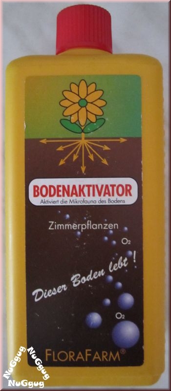 Bodenaktivator FloraFarm für Zimmerpflanzen, 500ml