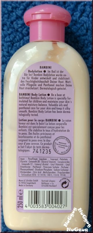 Bambini Bodylotion für Kinder. 250 ml