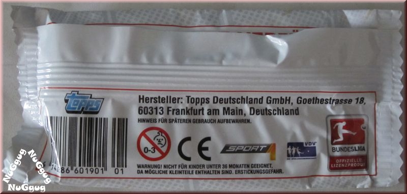 Topps Bundesliga Chipz 2011/2012. Lasogga. Babel. Riether. Kießling