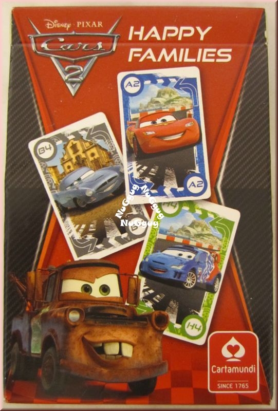 Disney Pixar Cars 2 Happy Families