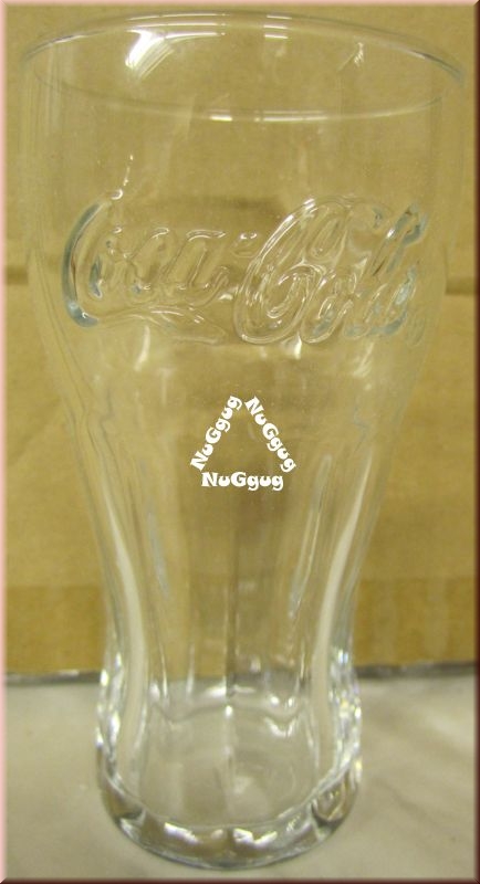 Coca Cola Konturglas, Eichmaß 0,2 Liter, Trinkglas