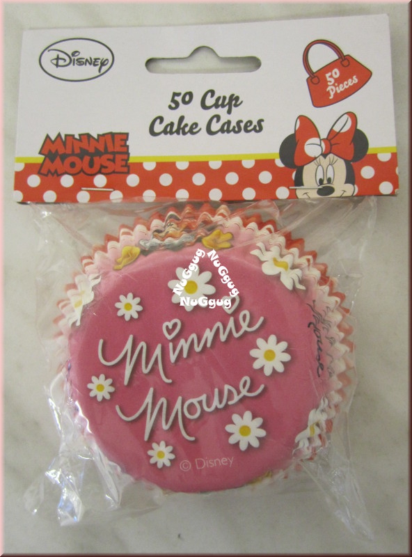 Cup Cake Cases "Minnie Mouse", Muffinförmchen, Muffinform