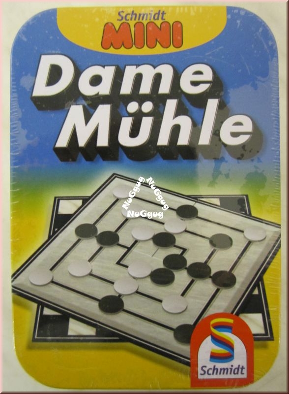 Reisespiel Dame Mühle von Schmidt
