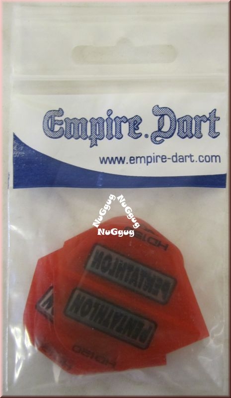 Empire Dart. Fly-Set "Pentathlon HD 150". rot