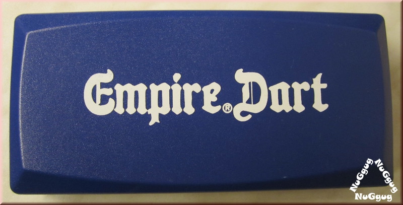 Empire Dart Set Metallic blaugrün, inklusive Dart-Box, Softdart
