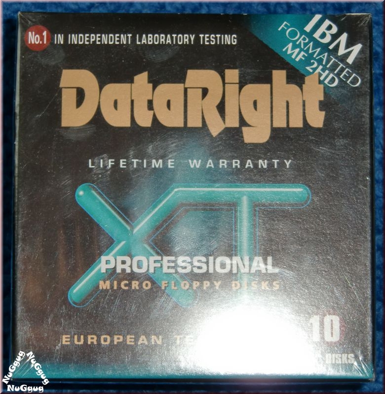 Disketten 3,5 Zoll, DataRight, 10 Stück