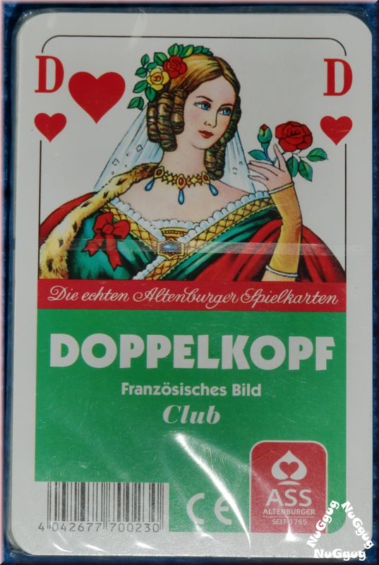 Spielkarten Doppelkopf. 1 Satz