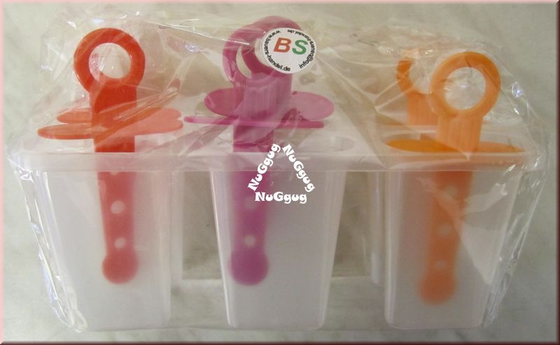 Eisformen, Kindereis, 6er-Set