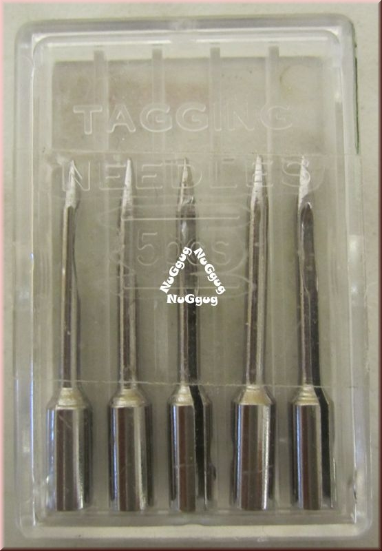 Ersatznadeln für Etikettiergerät, Tagging Needles, 5 Stück, Tagger Nadeln