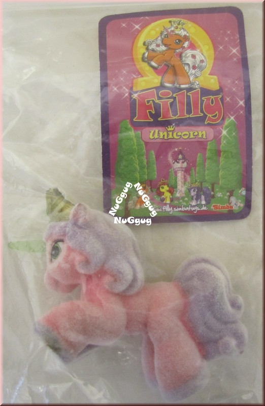 Filly Unicorn "Alvara" mit Karte, von Simba