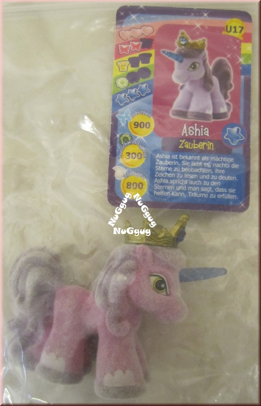 Filly Unicorn "Ashia" mit Karte, von Simba