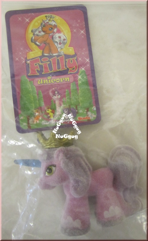 Filly Unicorn "Ashia" mit Karte, von Simba