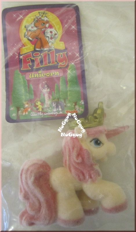 Filly Unicorn "Cordelia" mit Karte, von Simba