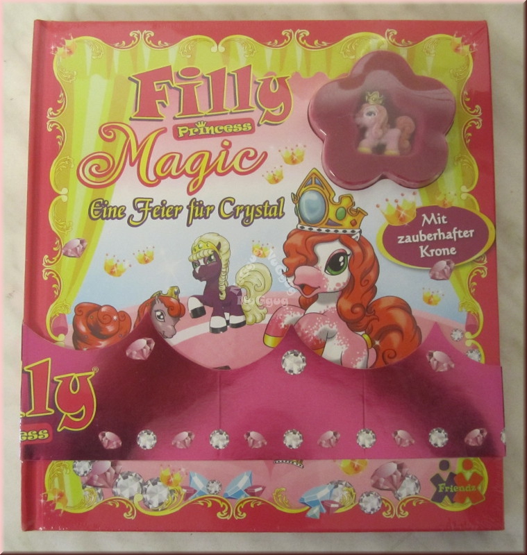 Filly Princess Magic Set, Eine Feier für Crystal, Figur und Buch
