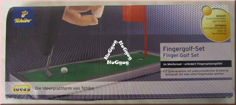 Fingergolf-Set von Tschibo, Finger Golf Set