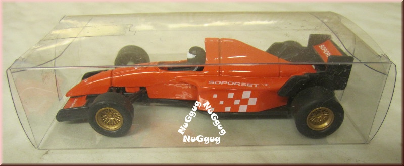 Modellauto Welly 9910, Formel Rennwagen, rot