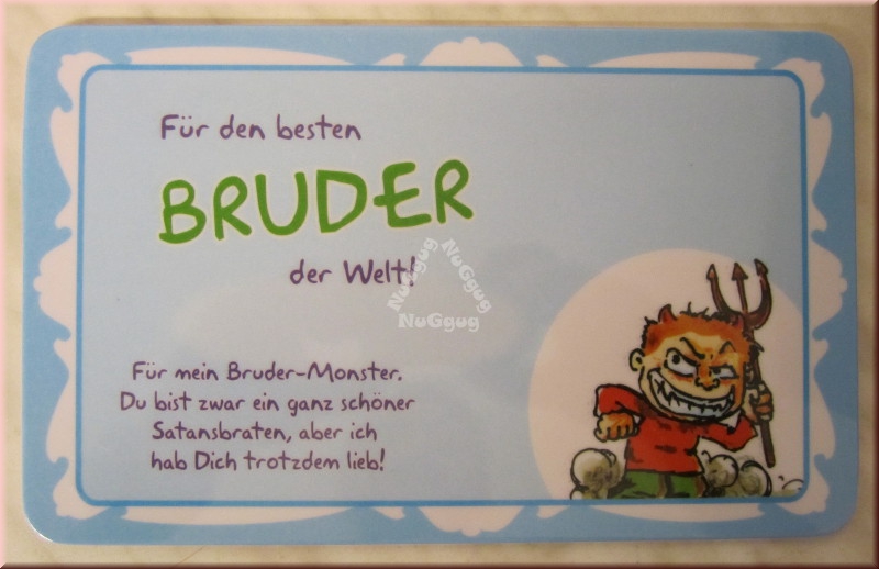 Frühstücksbrett "Bruder"