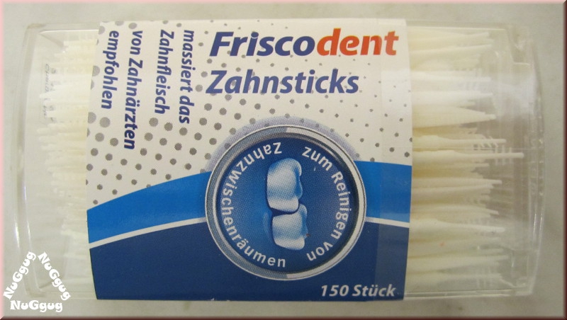 Zahnstocher Friscodent, Zahnsticks, 210 Stück