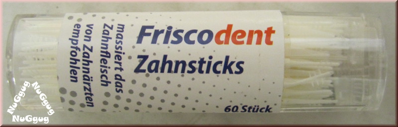 Zahnstocher Friscodent, Zahnsticks, 210 Stück