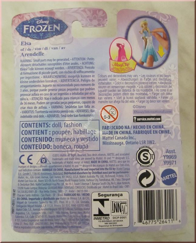 Disney Die Eiskönigin - Magiclip Prinzessin und Mode, Elsa