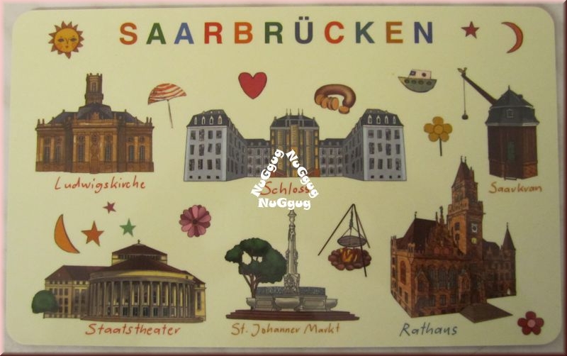 Frühstücksbrett Saarbrücken