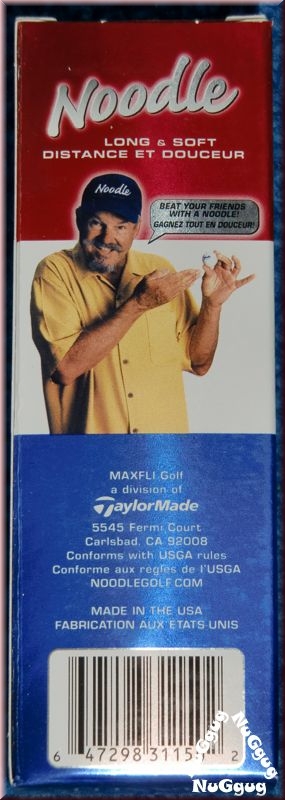 Noodle Maxfli Long & Soft. Golfball. 3er-Set