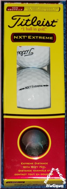 Titleist NXT Extreme. Golfball. 3er-Set