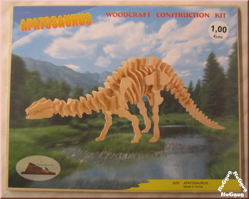 3D Holzpuzzle Apatosaurus