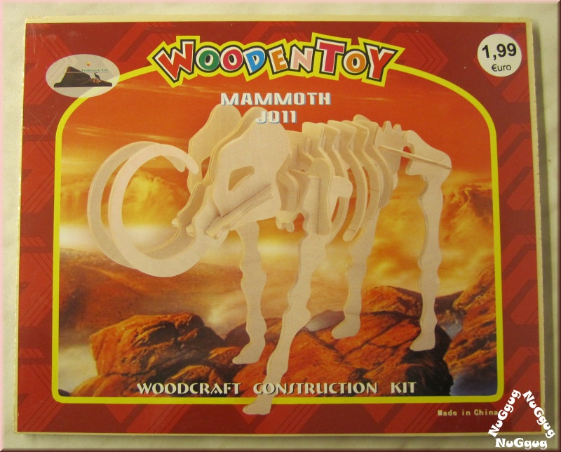 3D Holzpuzzle Mamut