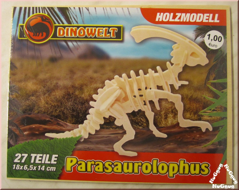 3D Holzpuzzle Parasaurolophus