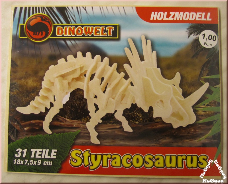 3D Holzpuzzle Styracosaurus