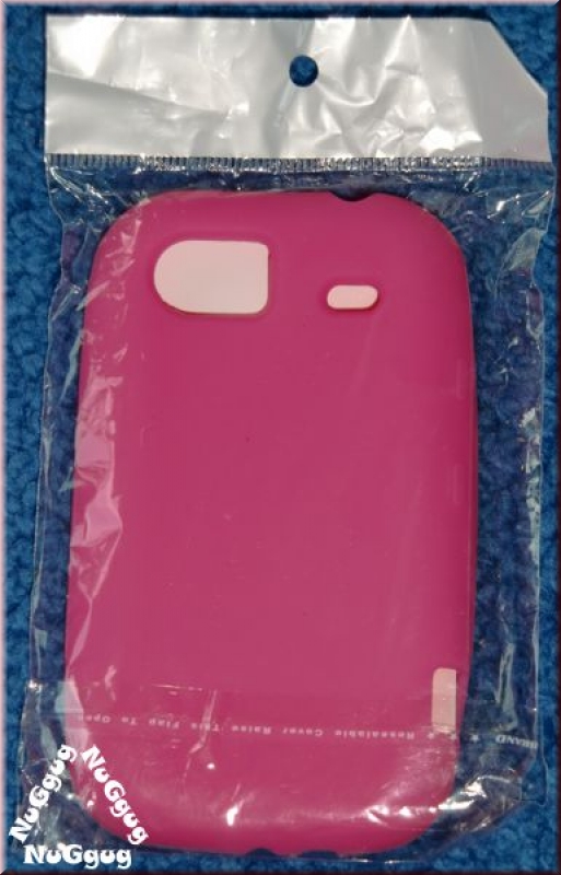 HTC Mozart/HD3 Silikonhülle. pink