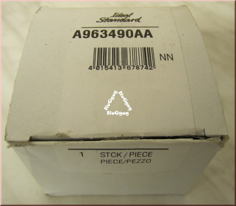 Ideal Standard S-Anschluß, chrom, 2-Stück-Packung, Artikel A963490AA