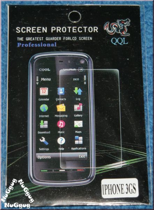 iPhone 3GS Displayschutzfolie QQL