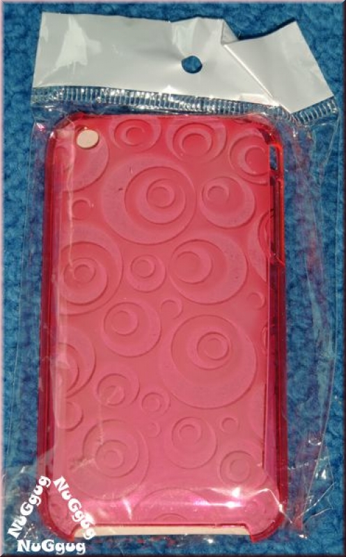 iPhone 3G Handyschale. pink mit Motiv